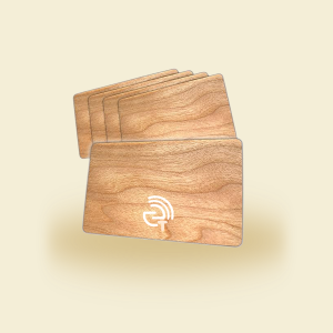 Touché NFC Card (Oak or Dark Walnut)